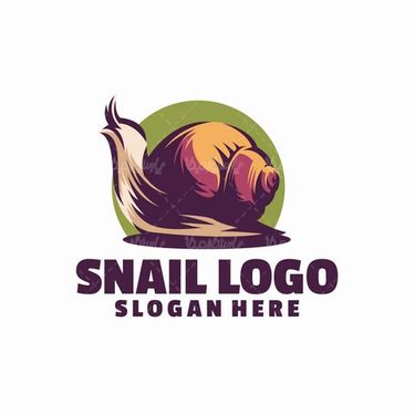 وکتور لوگو حلزون