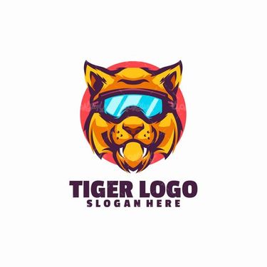 وکتور لوگو ببر