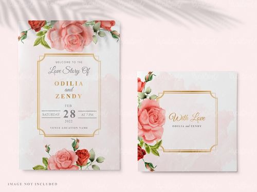 وکتور فریم گل