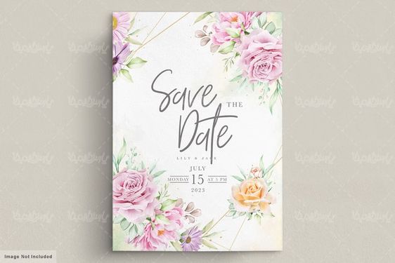 وکتور فریم گل