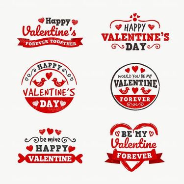 وکتور لیبل ولنتاین