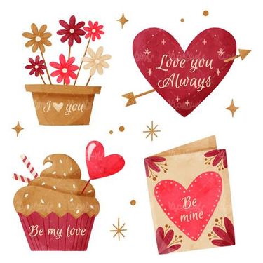 وکتور روز عشق