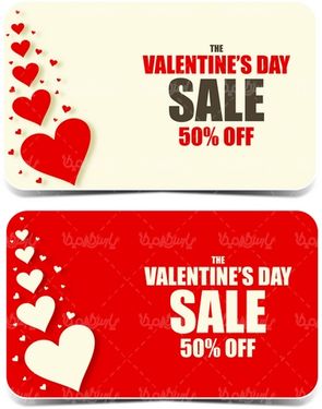 وکتور طرح ولنتاین