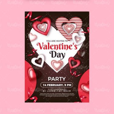 وکتور طرح ولنتاین