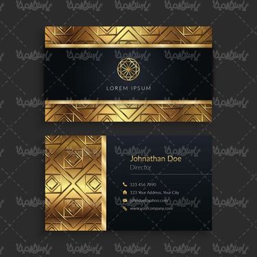 Business card vector