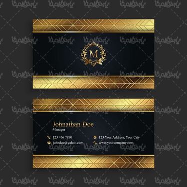 Business card vector