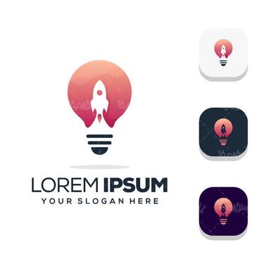 وکتور لوگو لامپ