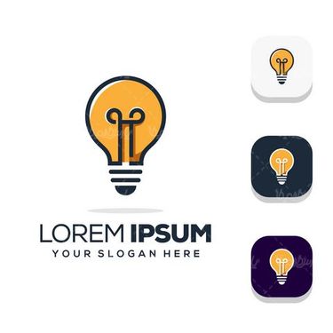 وکتور لوگو لامپ