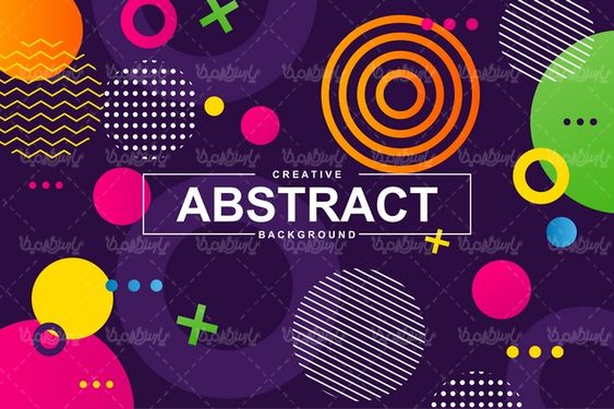 وکتور پس زمینه انتزاعی