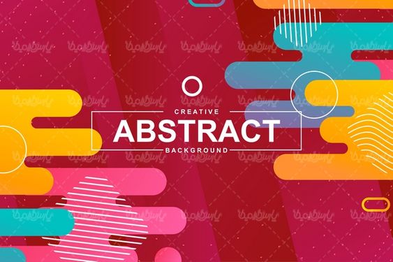 وکتور پس زمینه انتزاعی