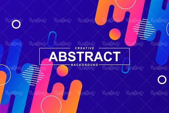 وکتور پس زمینه انتزاعی
