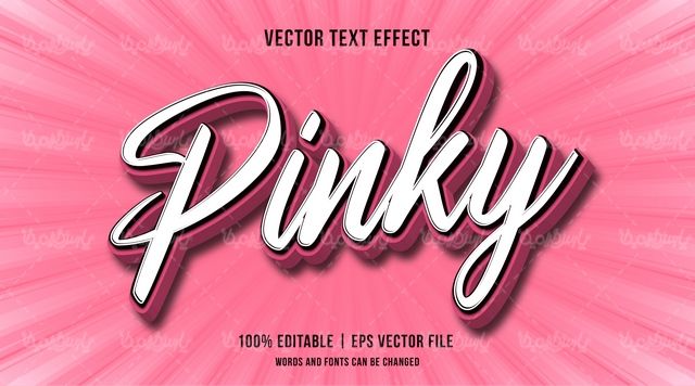 وکتور فونت لاتین قابل ویرایش