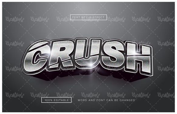 Editable Latin font vector