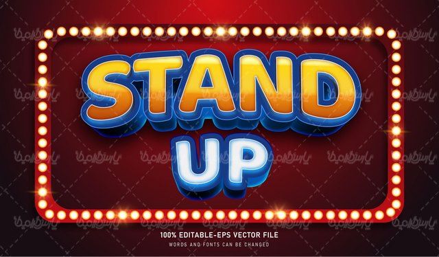 Editable Latin font vector