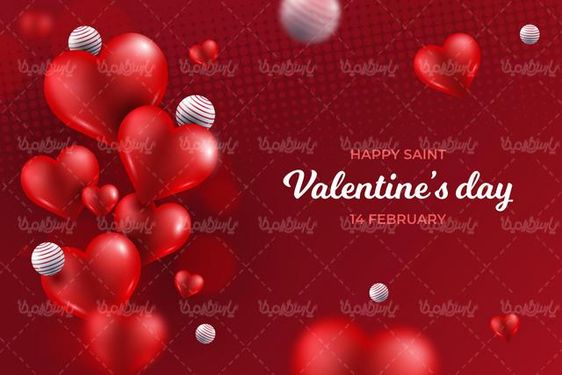 وکتور طرح ولنتاین