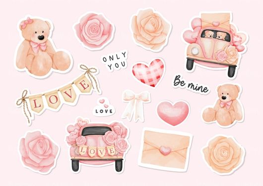 وکتور طرح روز عشق