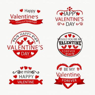 وکتور لیبل ولنتاین