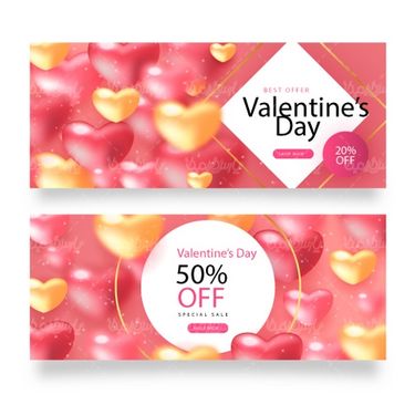 وکتور پس زمینه ولنتاین