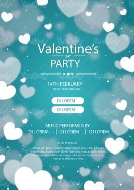 وکتور پس زمینه ولنتاین