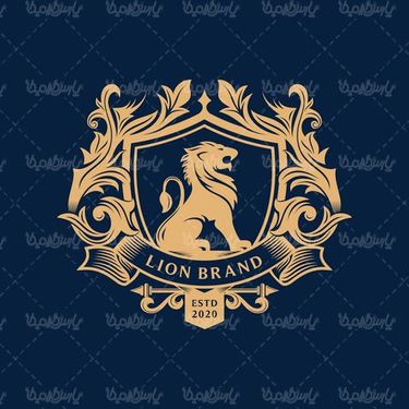 Lion logo vector