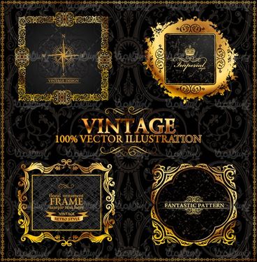 وکتور فریم گل