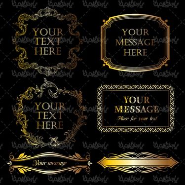 وکتور قاب گل و بوته