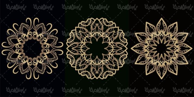 وکتور گل و بوته