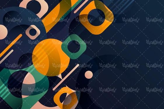 وکتور پس زمینه سه بعدی