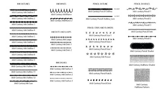 وکتور حاشیه گل و بوته