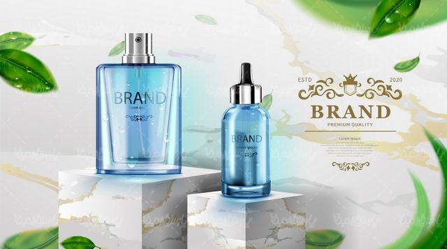 وکتور موکاپ لوازم آرایشی و بهداشتی