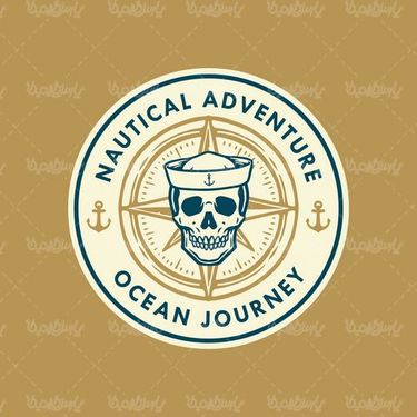 وکتور برچسب غذای دریایی