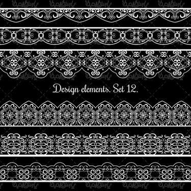 وکتور فریم گل و بوته