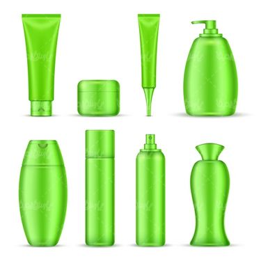 وکتور بسته بندی لوازم آرایشی و بهداشتی