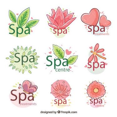 وکتور لیبل گل