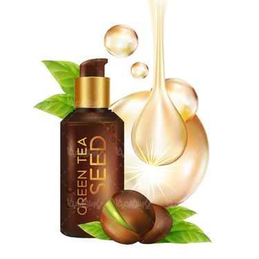 وکتور روغن چای سبز