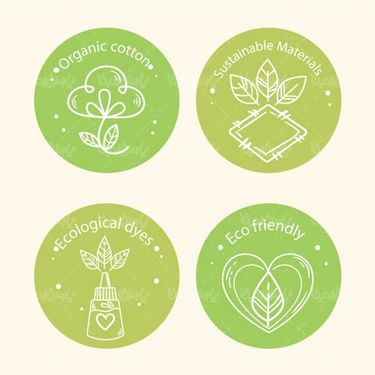 وکتور لیبل ارگانیک