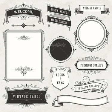 وکتور برچسب