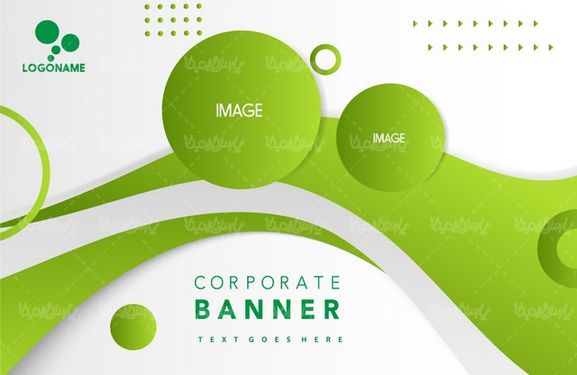 وکتور پس زمینه سبز