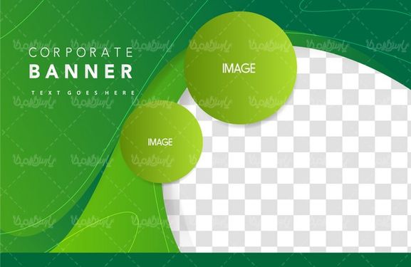 وکتور پس زمینه سبز