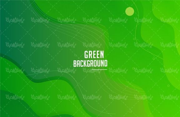 Green background vector
