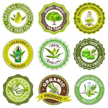 وکتور لیبل ارگانیک