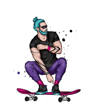 وکتور استایل مرد