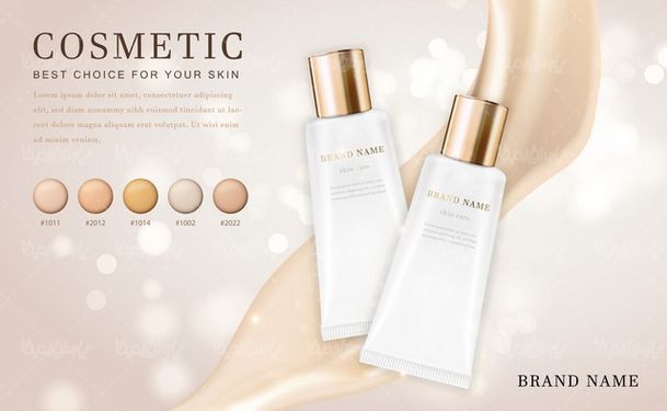 وکتور لوازم آرایش