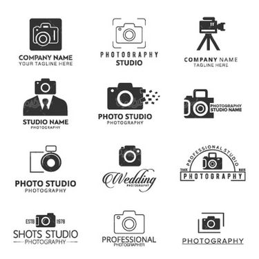 وکتور لوگو دوربین عکاسی