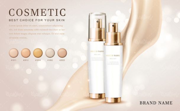 وکتور لوازم آرایش