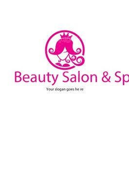 وکتور لوگو سالن زیبایی