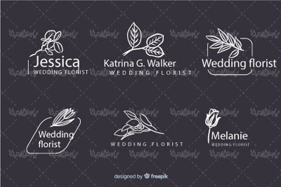 وکتور لوگو گل