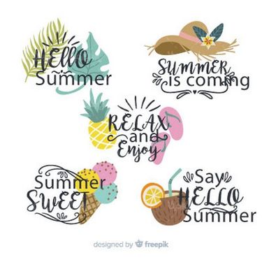 وکتور لیبل تعطیلات