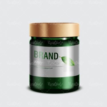 Vector cosmetics packaging