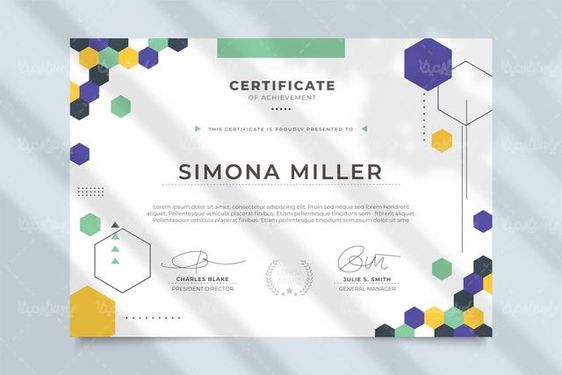 وکتور گواهینامه